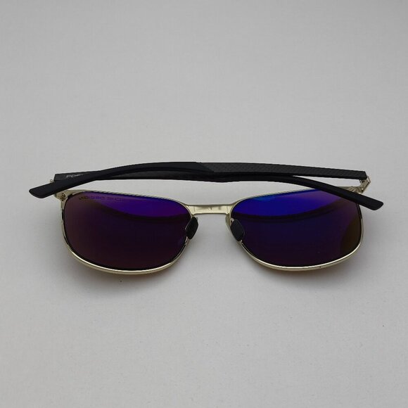 🕶️Made in Italy! Porsche Design P8979 Polarized Sunglasses 57/18 145 /EUM119🕶️ - Picture 6 of 11